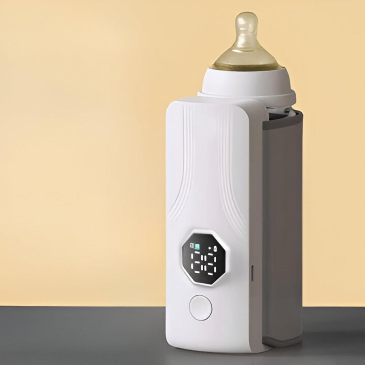 Portable Rechargeable Baby Bottle Warmer | Fast 1-Min Heating.