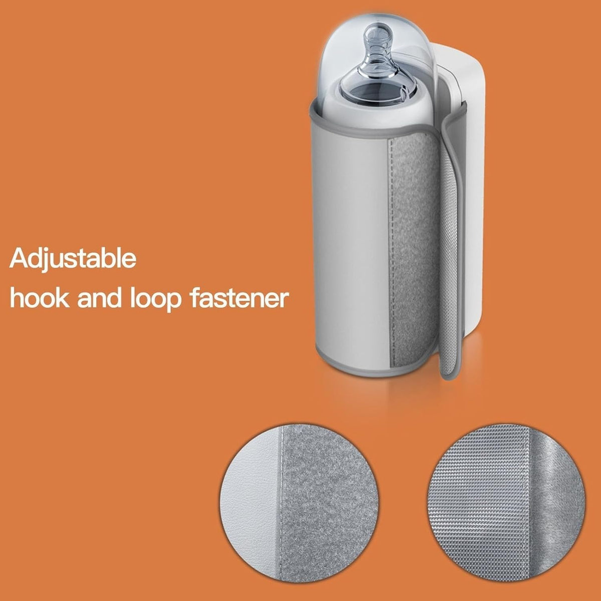 Portable Rechargeable Baby Bottle Warmer | Fast 1-Min Heating.
